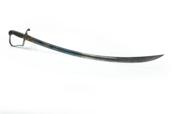 Appraisal: CAVALRY SABER American ca Dragoon saber with blueing and gilt