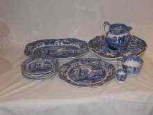 Appraisal: A part service of Copeland Spode ''Italian'' comprising a jug