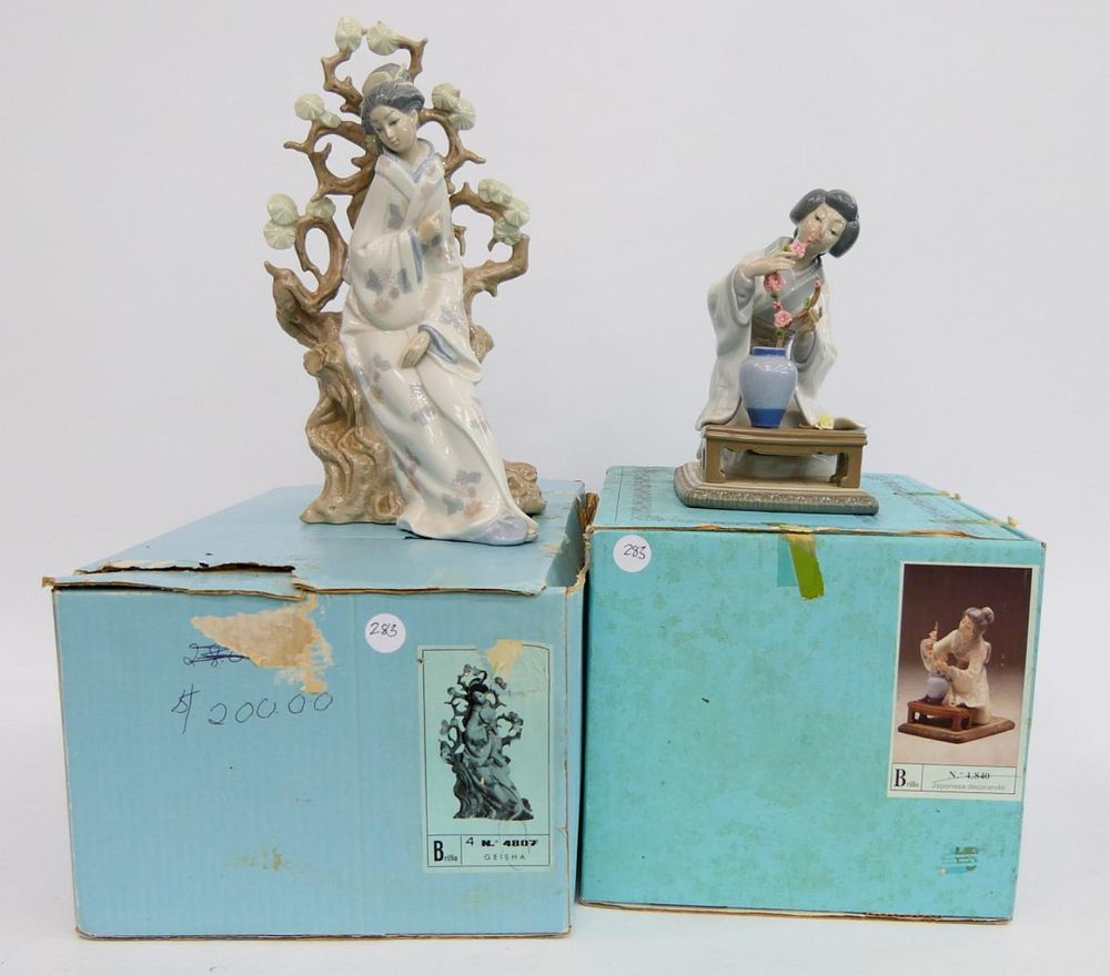 Appraisal: LLADRO PORCELAIN FIGURAL GROUP LLADRO PORCELAIN FIGURAL GROUP largest measures