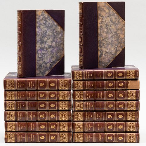 Appraisal: FIFTEEN VOLUMES BY IVAN TURGENEVPublished William Heinemann London x in