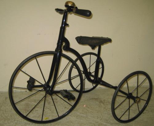 Appraisal: A child's replica of a th century tricycle with tubular