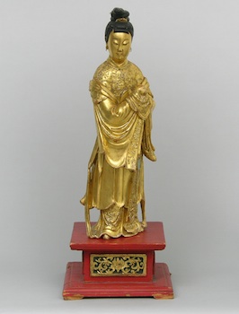 Appraisal: Chinese Statue of a Deity ca Early th Century A