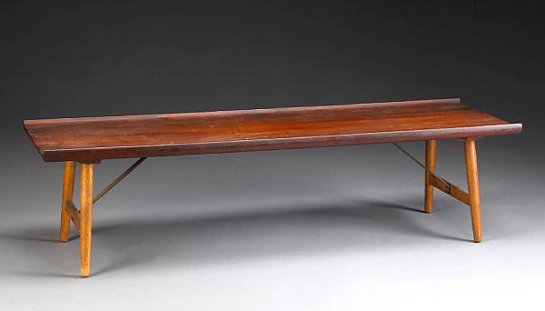 Appraisal: A Danish teak coffee table mid th century height in