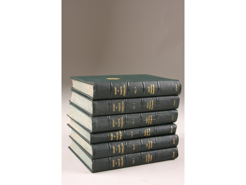 Appraisal: Early History of North Carolina in Six Volumes variously compiled