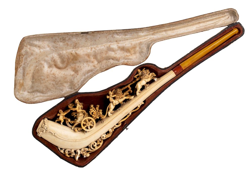 Appraisal: Meerschaum pipe - England late th early th Century Meerschaum