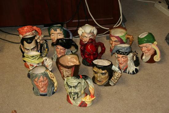 Appraisal: ROYAL DOULTON CHARACTER JUGS OF MONSTERS MYTHICAL AND SUPERNATURAL BEINGS