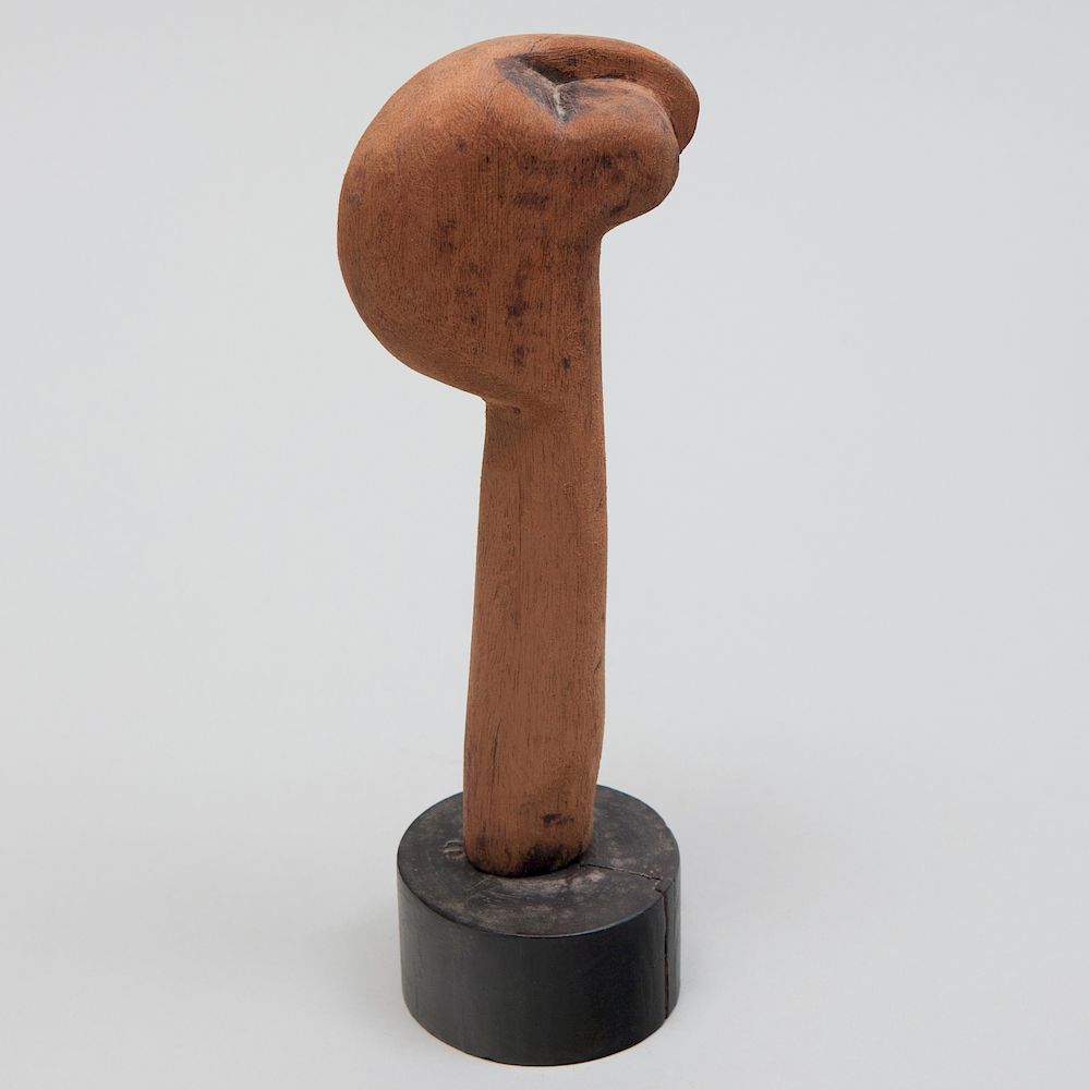 Appraisal: Jo Levy - Untitled Carved wood on a wood base