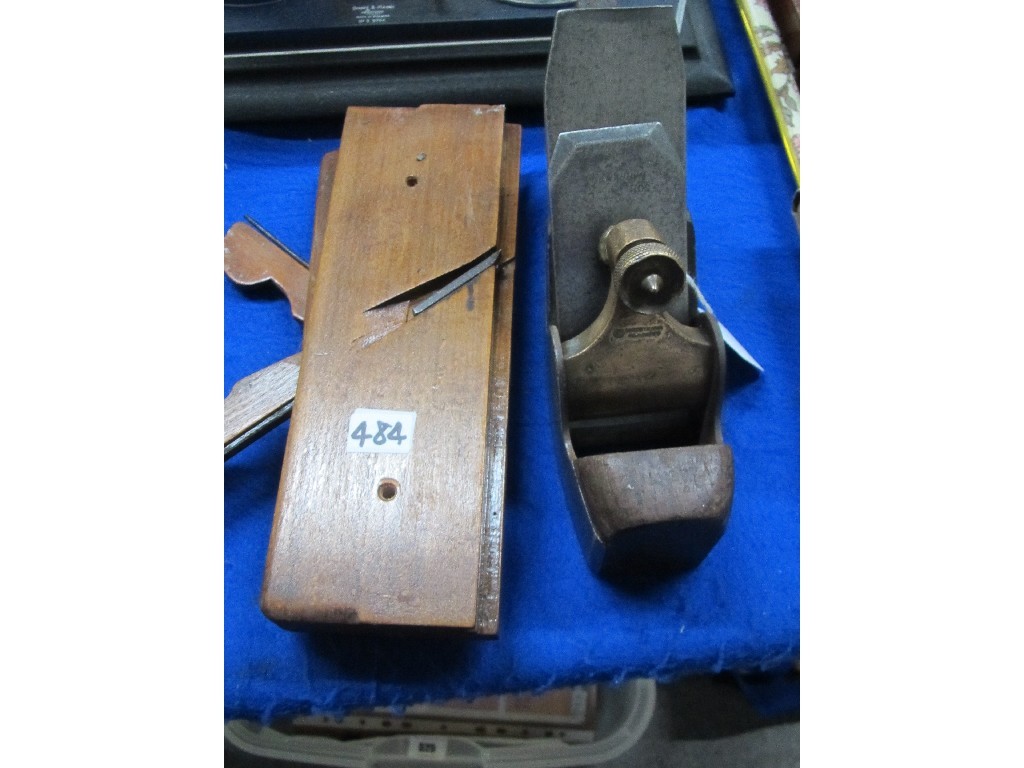 Appraisal: Lot comprising Mathieson wood plane and two others