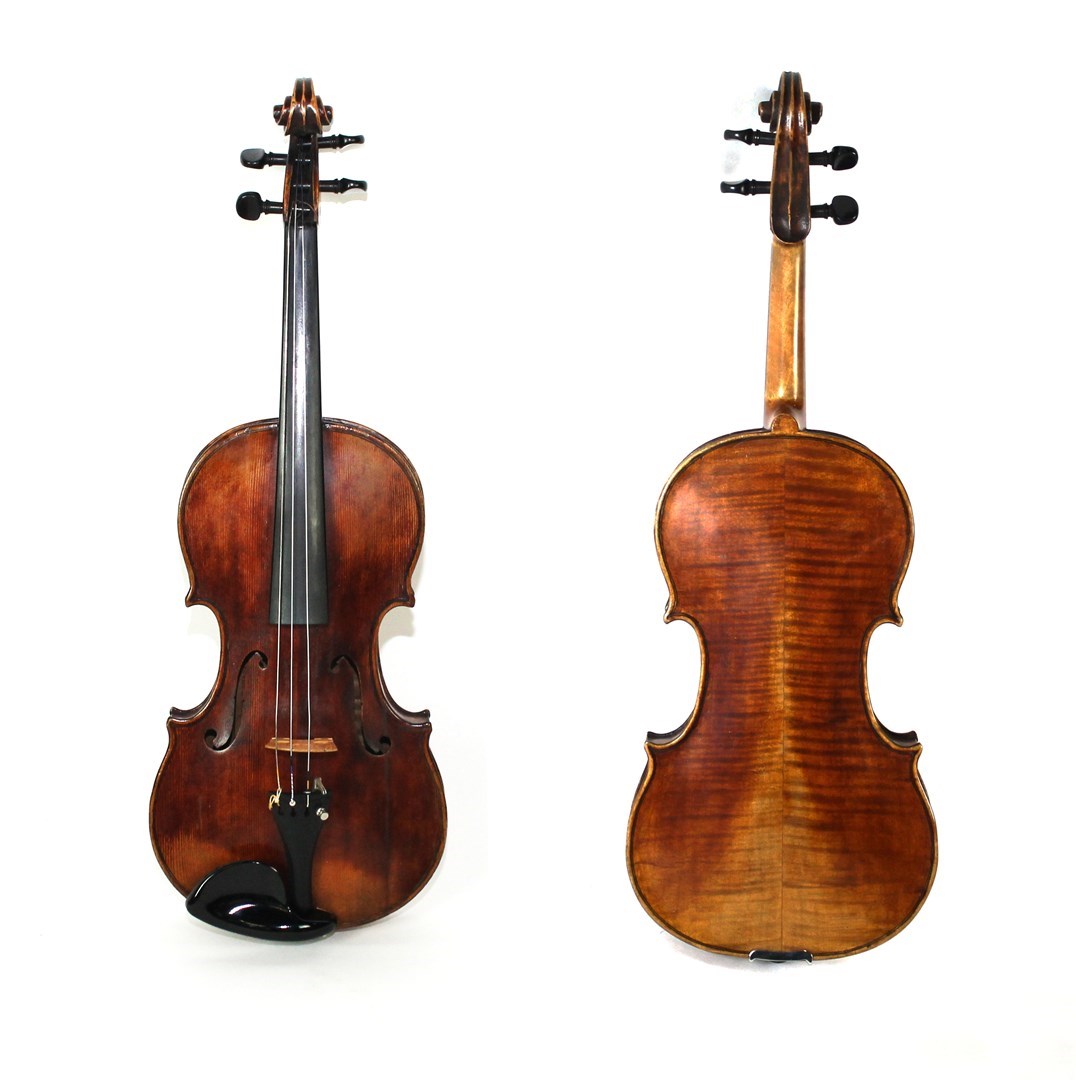 Appraisal: An English violin interior paper label reads 'Made by George