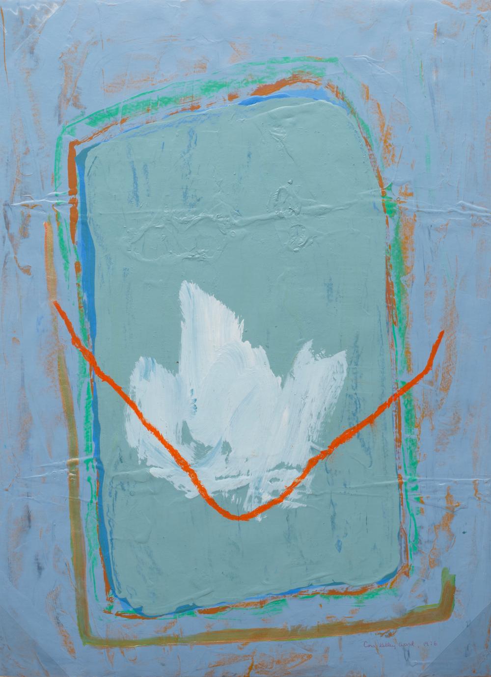 Appraisal: Cora Kelley Ward American Louisiana - Abstract Composition in Blue