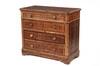 Appraisal: CHEST OF DRAWERS - th c pine paint decorated French