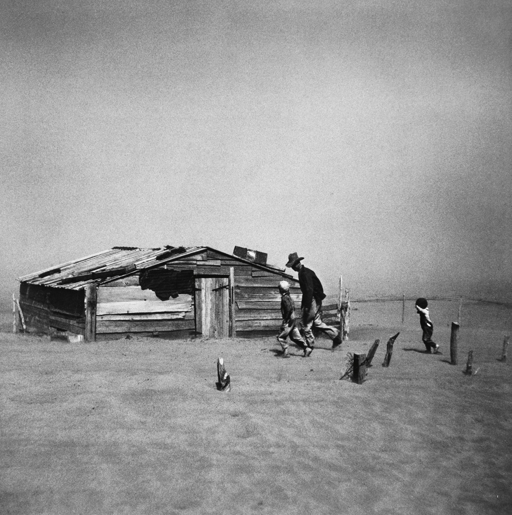 Appraisal: ARTHUR ROTHSTEIN - Dust Storm Cimarron County Oklahoma Silver print