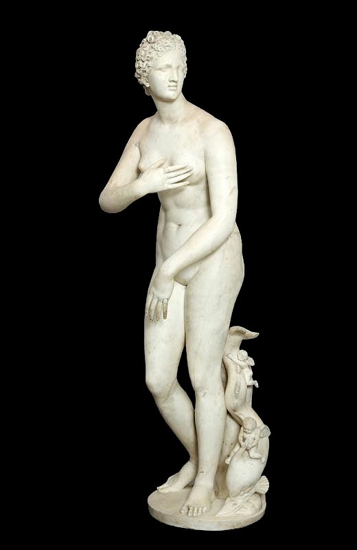 Appraisal: Life size marble statue of the Venus de Medici th