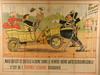 Appraisal: RARE EARLY FRENCH AUTOMOTIVE BROADSIDE - 'Essence Lesourd' by Georges