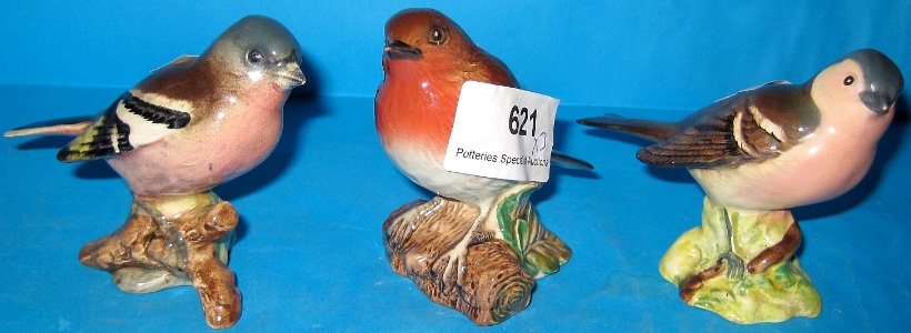 Appraisal: Beswick Robin Chaffinch A first version and Chaffinch B