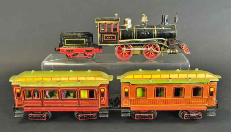 Appraisal: MARKLIN GAUGE ' ' PASSENGER SET Germany hand painted set