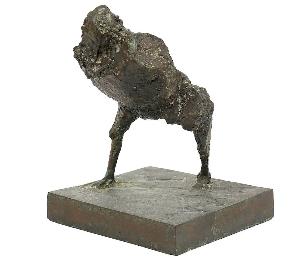 Appraisal: Oliffe Richmond 'Runner' Bronze Sculpture Oliffe Richmond Australian - 'Runner'