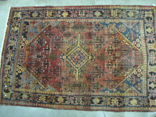 Appraisal: Oriental area rug x Bidjar pattern