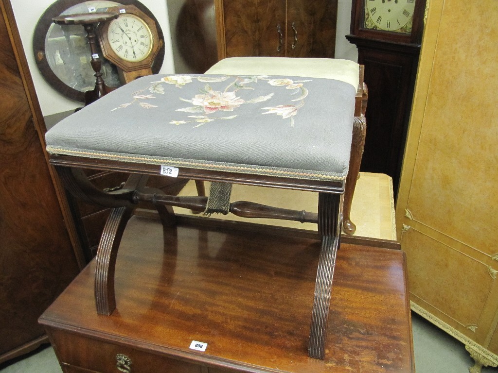 Appraisal: Six assorted dressing stools