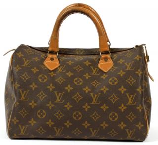 Appraisal: LOUIS VUITTON MONOGRAM CANVAS SPEEDY BAG LOUIS VUITTON MONOGRAM CANVAS