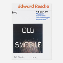 Appraisal: Ed Ruscha MUSEUM BOIJMANS VAN BEUNINGEN EXHIBITION POSTER offset lithograph