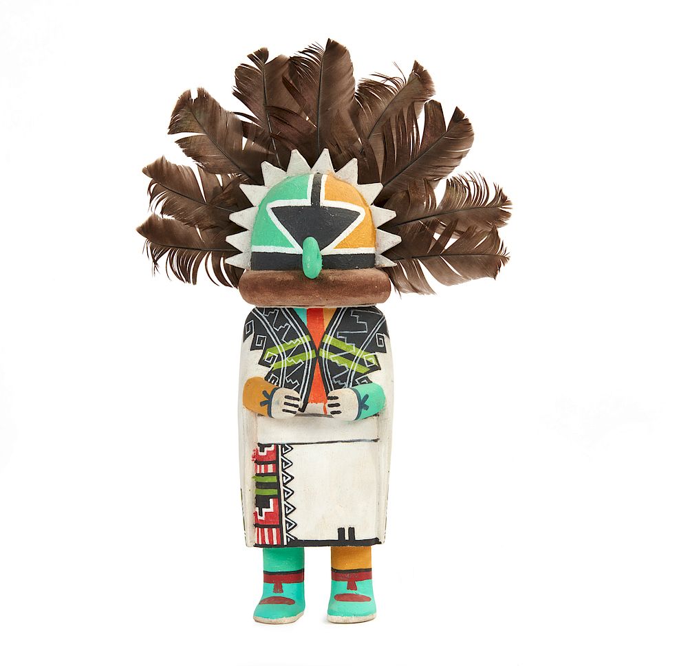 Appraisal: Hopi Germ God Kachina Ah ala Neil David Sr Hopi