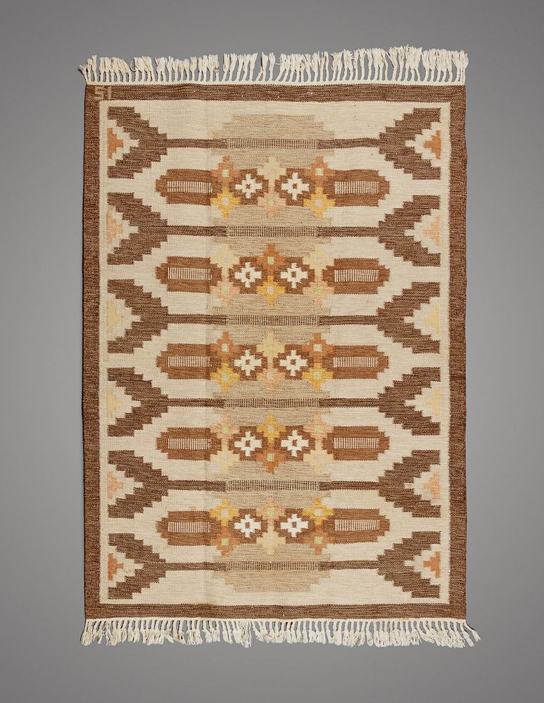 Appraisal: Ingegerd Silow Swedish - Flatweave Rug Ingegerd Silow Swedish -