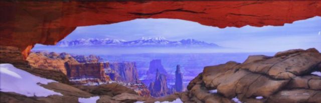 Appraisal: LIK Peter Limited Edition Photograph TimelessLand Canyonlands NP Utah Signed