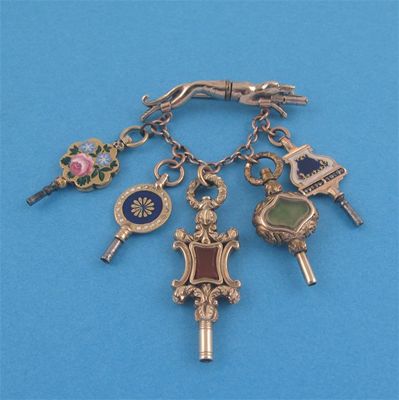 Appraisal: A th century greyhound formed watch key converted to brooch