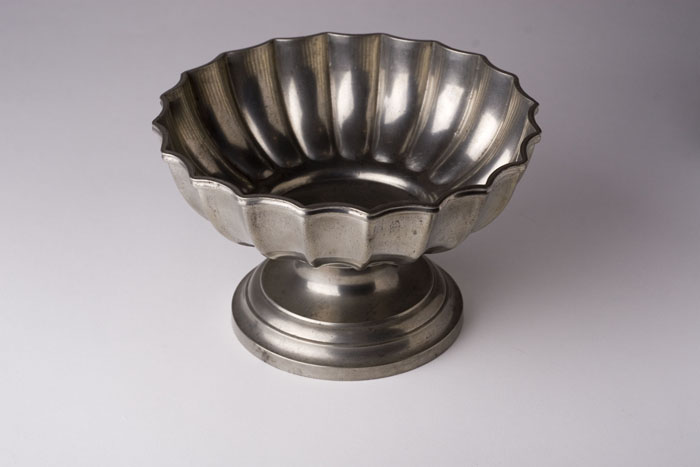 Appraisal: PEWTER FOOTED BOWL TAUNTON BRITANNIA MANUFACTURING COMPANY - Taunton Massachusetts