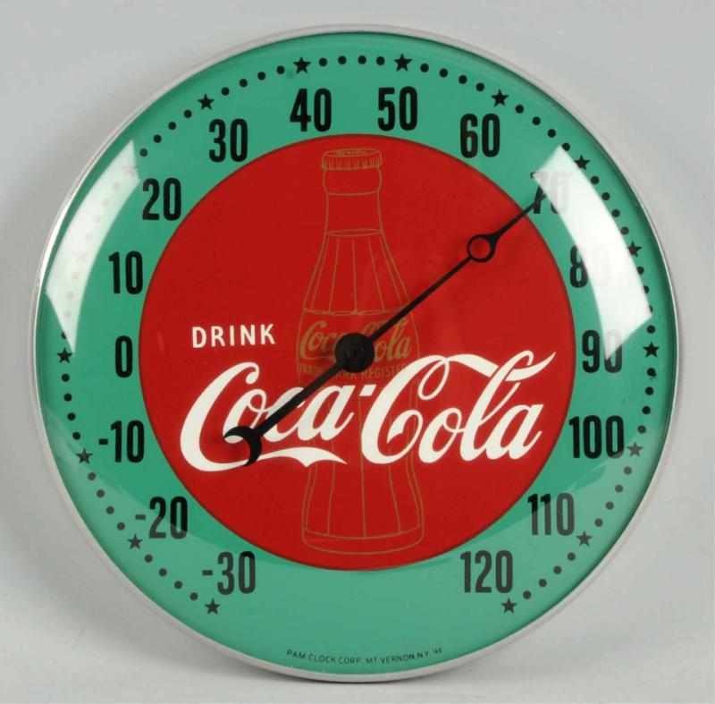 Appraisal: s Coca-Cola Pam Thermometer Supreme example with no wear Condition