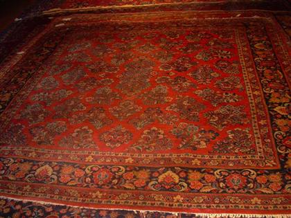 Appraisal: Sarouk carpet west persia circa ft in x ft in