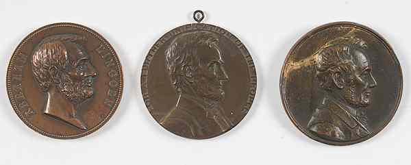 Appraisal: Fine Group of Abraham Lincoln Commemorative Medals Lot of including