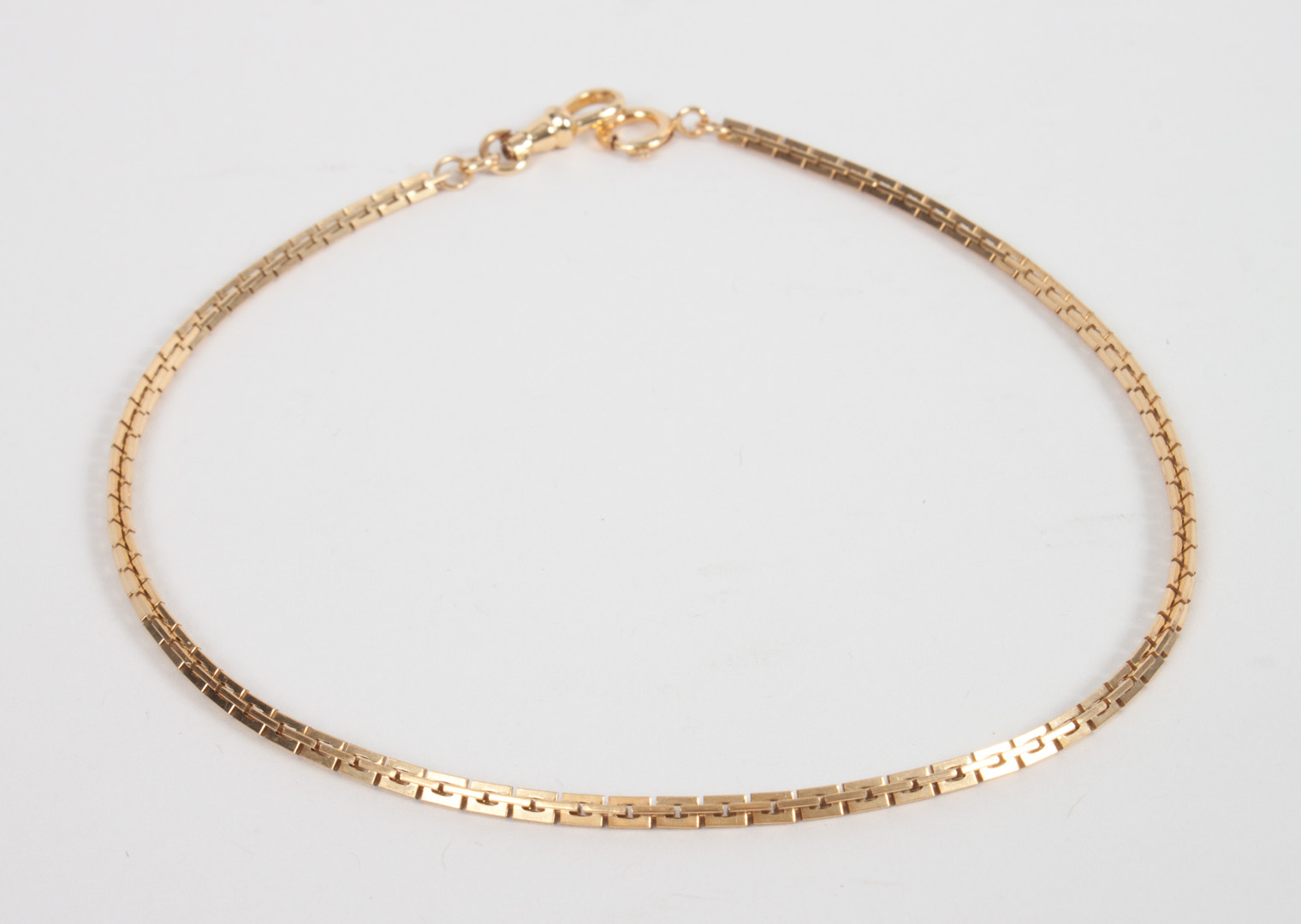 Appraisal: a Gentleman's gold-filled watch chain in L