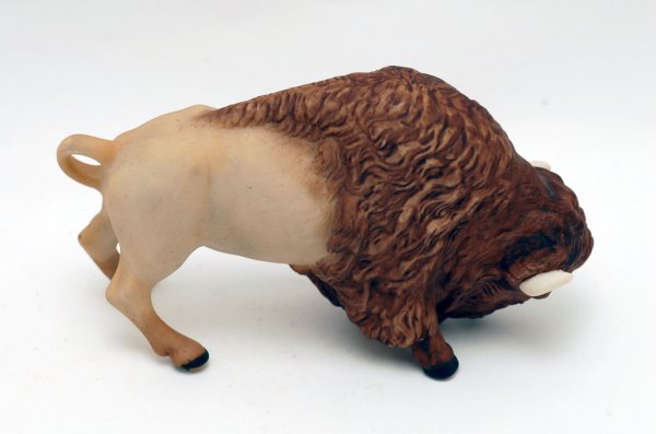 Appraisal: Cybis bison figurine marked and impressed Cybis c MEASUREMENTS -