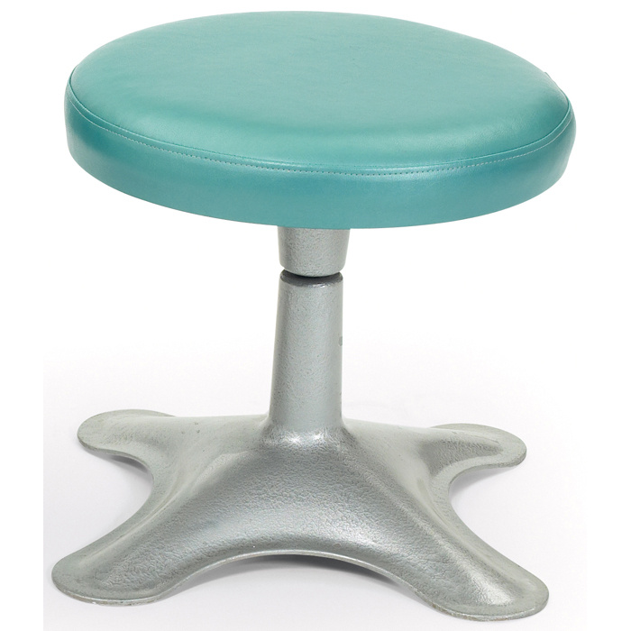 Appraisal: Yrjo Kukkapuro stool by Haimi Finland powder-coated metal base with