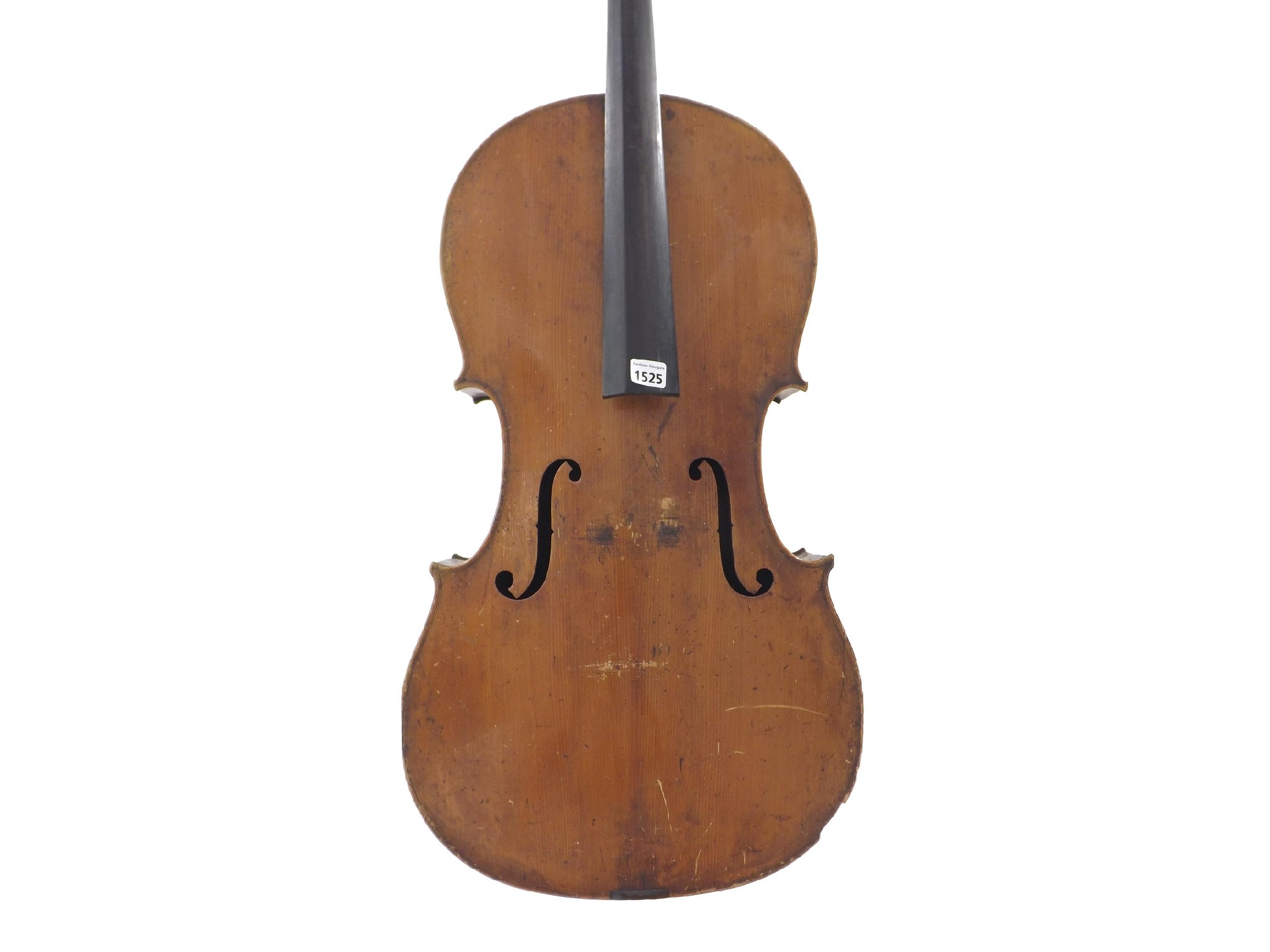 Appraisal: Late th century German violoncello in need of some restoration