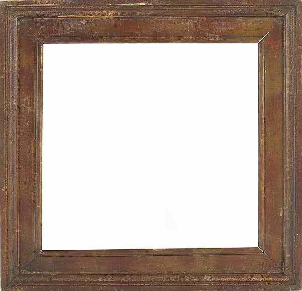 Appraisal: Four Pennsylvania painted pine frames th c to included one