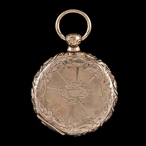 Appraisal: Mixed Metal Locket with a Daguerreotype Locket is of mixed