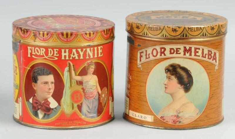 Appraisal: Lot of Cigar Tins Description Includes one Flor de Melba