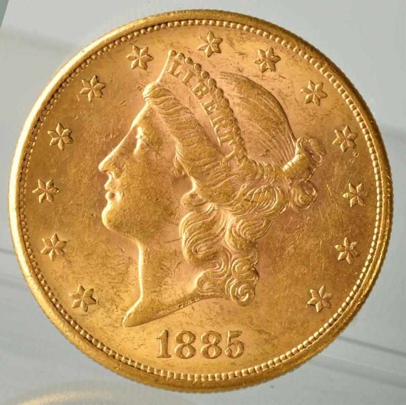 Appraisal: -S Double Eagle Gold Coin AU