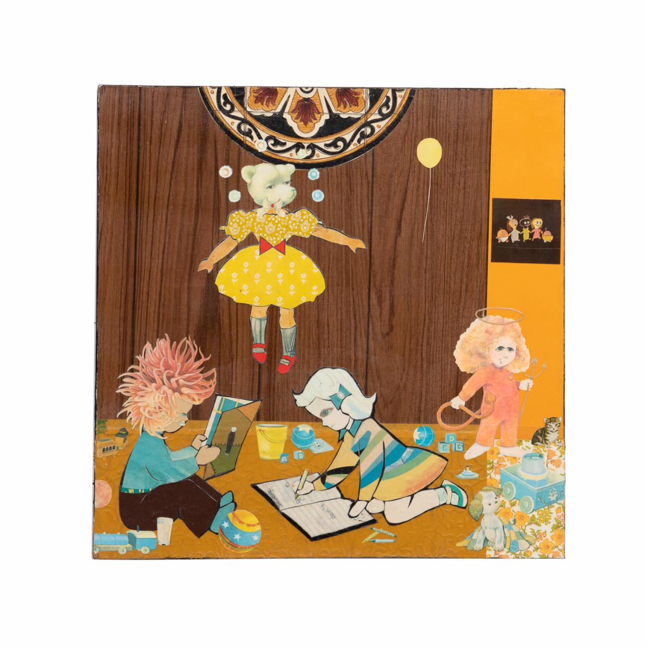 Appraisal: MARCUS KENNEY KID S PLAYROOM M M ON CANVAS Marcus