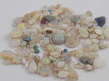 Appraisal: A quantity of loose polished opals approx carats