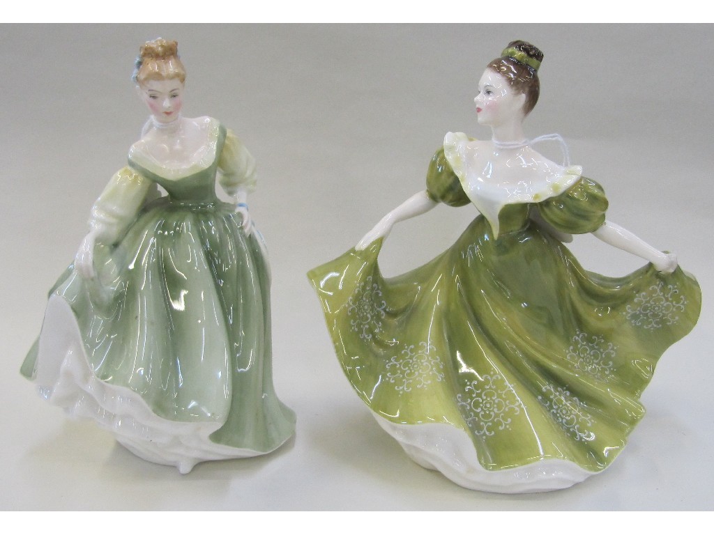 Appraisal: Two Doulton figures Lynn HN and Fair Lady HN