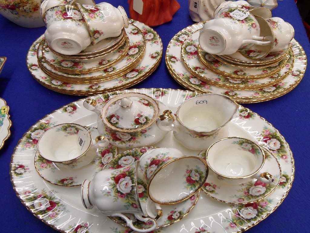 Appraisal: Royal Albert 'Celebrations' tea and dinnerwares to include cups saucers