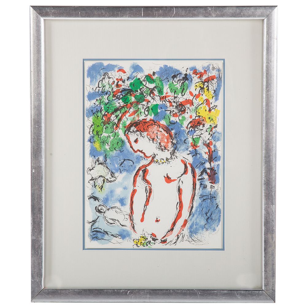 Appraisal: Marc Chagall Jour de Printemps Lithograph Russian-French - Lithograph in