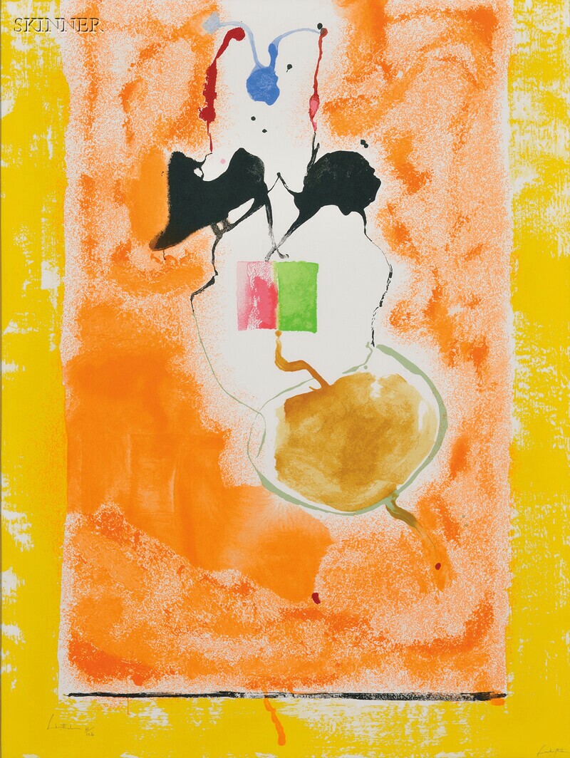 Appraisal: Helen Frankenthaler American - Solar Imp edition of plus proofs