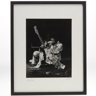 Appraisal: Joe Sia Jimi Hendrix photograph Joe Sia Jimi Hendrix photograph