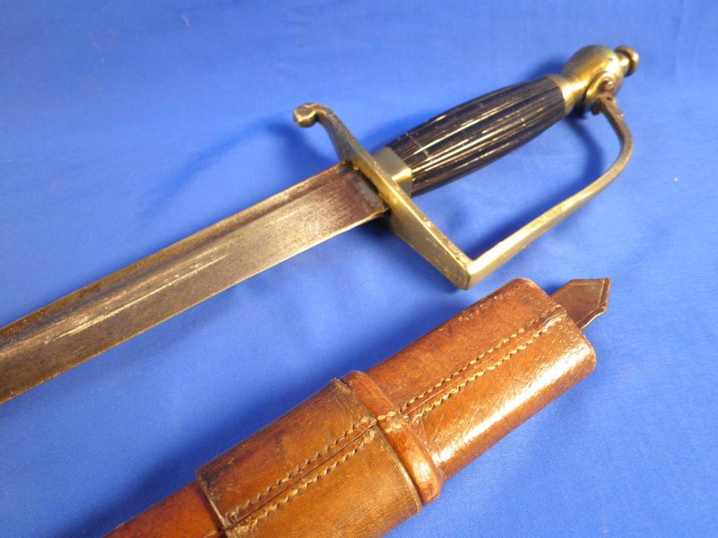 Appraisal: A late th early thC sword with a brass hilt