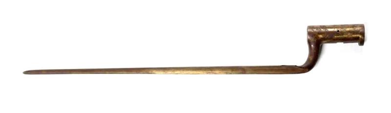 Appraisal: Rare Hall Rifle Socket Bayonet Blade and socket are in